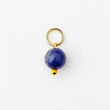 ELM Charm - Picatura de Lapis - Argint 925 placat cu Aur Galben 18K
