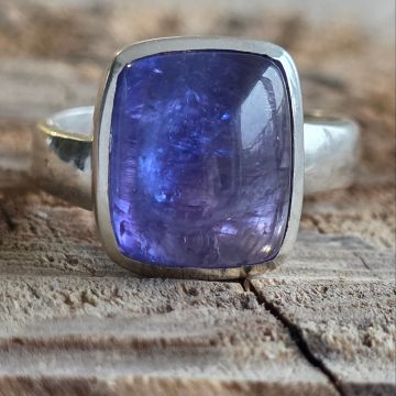 Inel argint tanzanit | Model 1