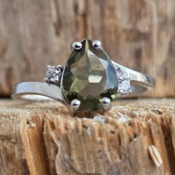 Inel moldavit din argint | Heart Awakening