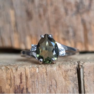 Inel moldavit din argint | Heart Awakening