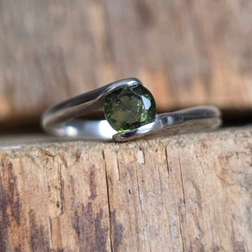 Inel moldavit din argint | Heartvite