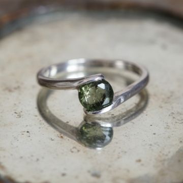 Inel moldavit din argint | Heartvite