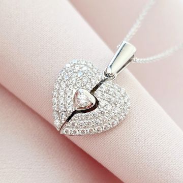 Medalion Sparkle Wings - Argint 925 Rodiat