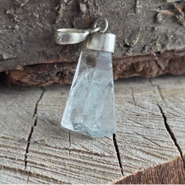 Pandantiv acvamarin argint model 3