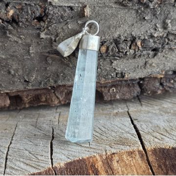 Pandantiv acvamarin argint model | Model 10