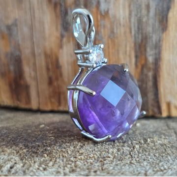 Pandantiv ametist | 16 MM Clarity