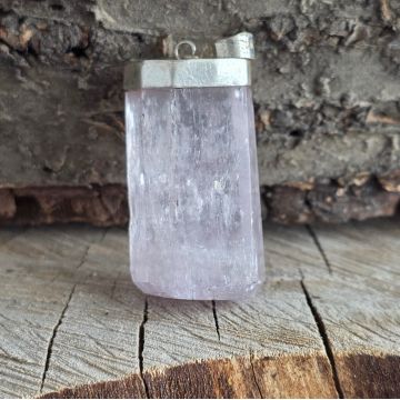 Pandantiv argint kunzit m1