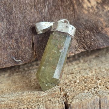 Pandantiv argint peridot | Model 2