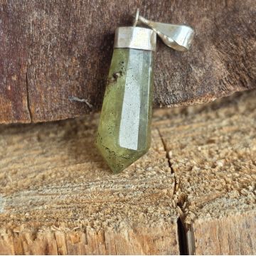 Pandantiv argint peridot | Model 4