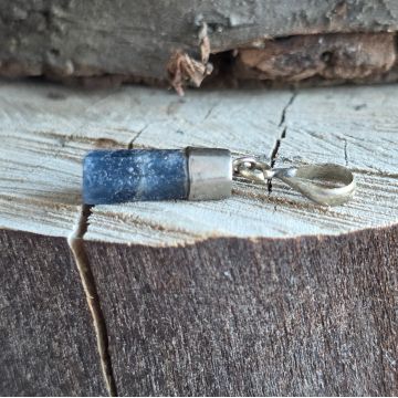 Pandantiv argint safir | Model 1