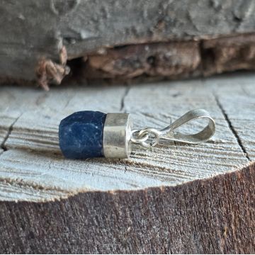 Pandantiv argint safir | Model 2