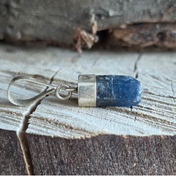 Pandantiv argint safir | Model 4