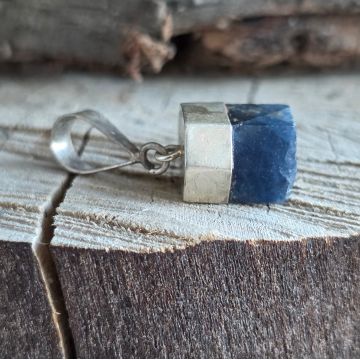 Pandantiv argint safir | Model 5