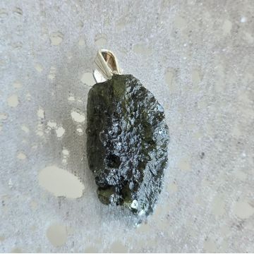 Pandantiv moldavit din argint | Model 13