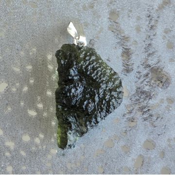 Pandantiv moldavit din argint | Model 14