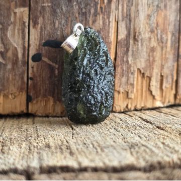 Pandantiv moldavit din argint | Model 15