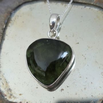 Pandantiv moldavit din argint | Model 17