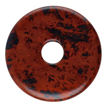 Pandantiv piatra pi obsidian mahon DONUT M