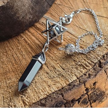 Pendul hematit | Merkaba