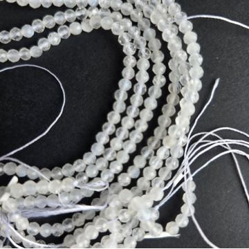 Sirag margele fatetate pietre semipretioase PIATRA LUNII | Model 1