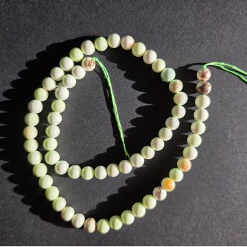 Sirag margele pietre semipretioase sfere CRISOPRAZ LAMAIE