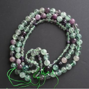 Sirag margele pietre semipretioase sfere FLUORIT