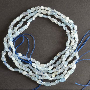 Sirag margele semipretioase pietre brute ACVAMARIN