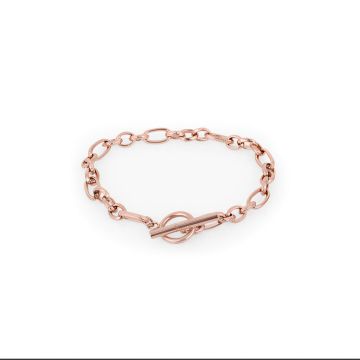 Brățară din Oțel Inoxidabil cu Design Modern - Rose Gold