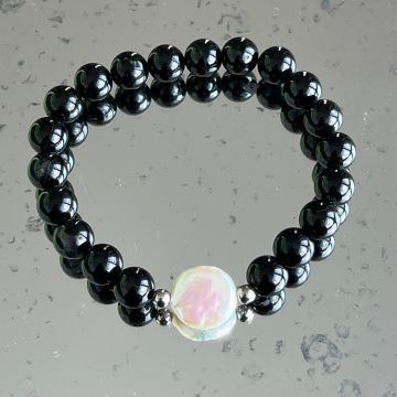 Brățară turmalina neagra 8 mm | Pearl