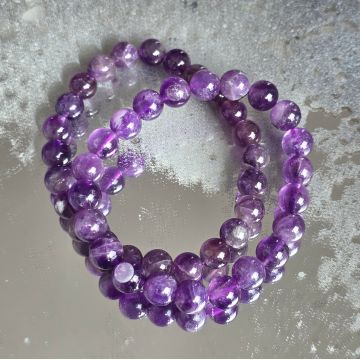 Bratara ametist 8 mm