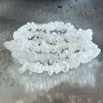 Bratara chipsuri cuart incolor (cristal de stanca) aura