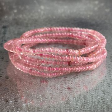 Bratara discuri cuart capsuna 4x2 mm