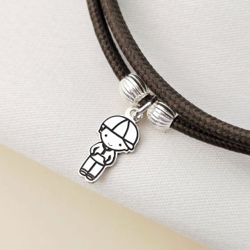 Bratara Magnetica cu Charm Baiat - Argint 925