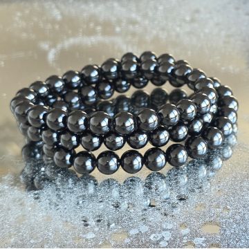 Bratara turmalina neagra 8 mm