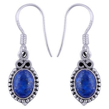 Cercei argint lapis lazuli | Marquise 1