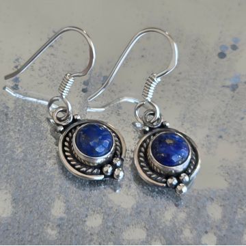 Cercei argint lapis lazuli | Marquise 3