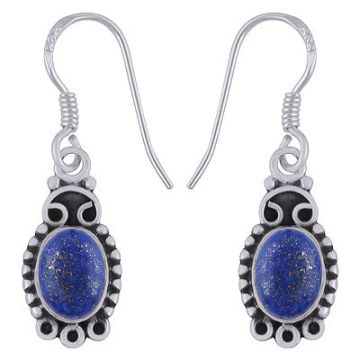 Cercei argint lapis lazuli | Marquise 5