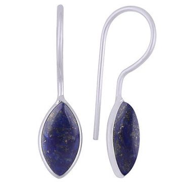 Cercei argint lapis lazuli | Marquise 6