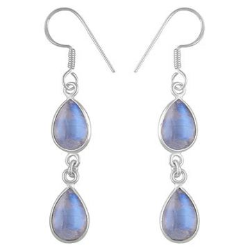 Cercei argint piatra lunii | Belize