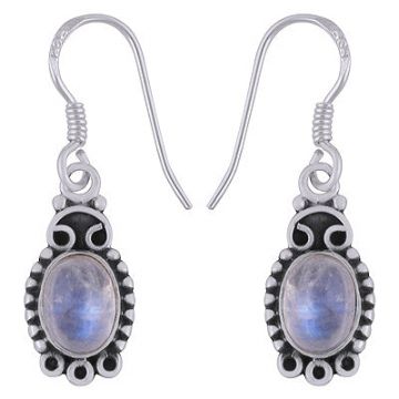 Cercei argint piatra lunii | Marquise 4