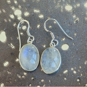 Cercei argint piatra lunii | Marquise 7