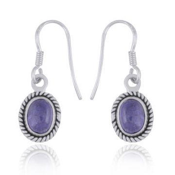 Cercei argint tanzanit | Marquise 3