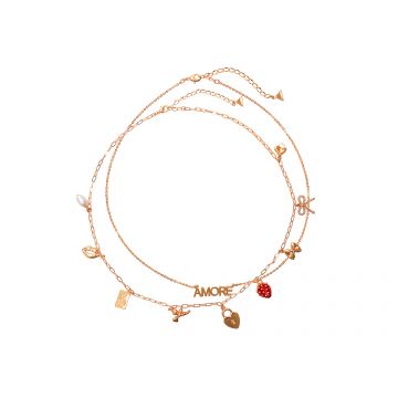 Colier ALDO auriu, LOVECHARMED 600, din metal
