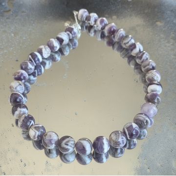 Colier ametist chevron Dream#339
