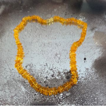 Colier chihlimbar chips adulti | Model 7