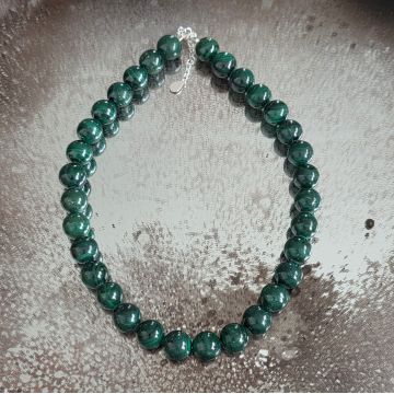 Colier malachit Earth Song #323