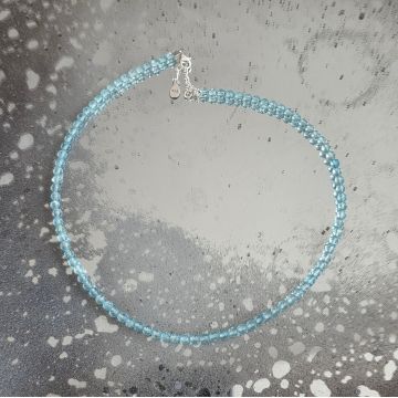 Colier topaz albastru Clarity #321