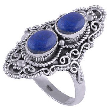 Inel argint lapis lazuli | Blue 1
