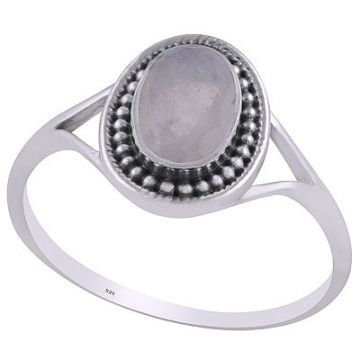 Inel argint piatra lunii | AURA 2