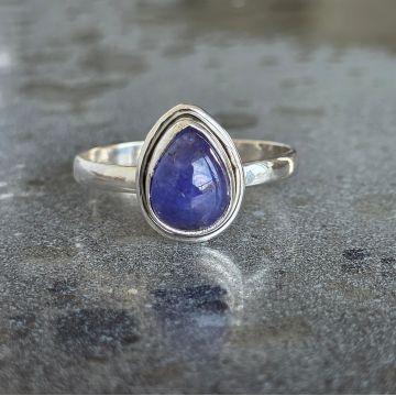 Inel argint tanzanit | AURA 3